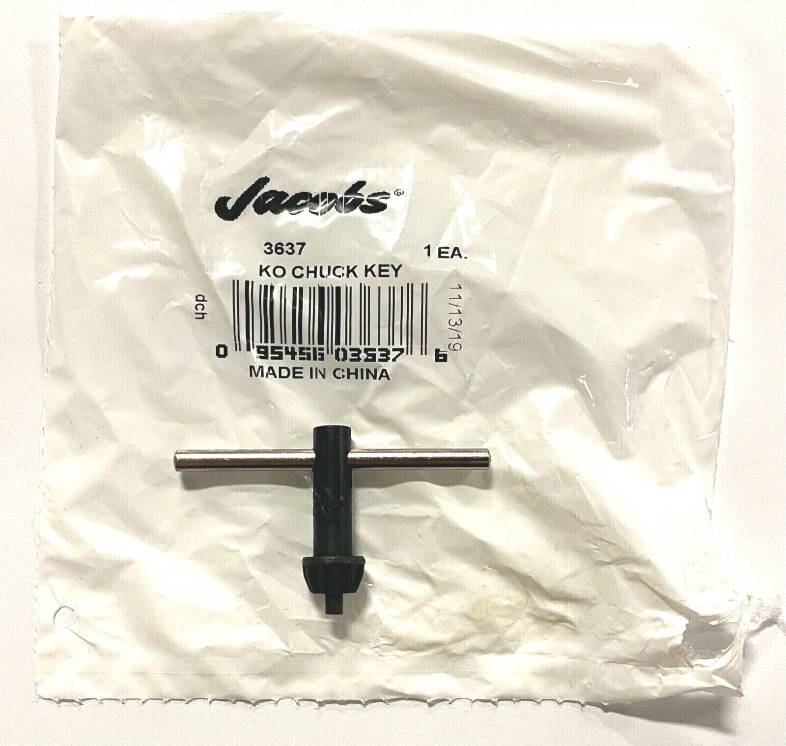 Jacobs Drill Chuck Key Type KO Pilot Size 1/8″ #3637