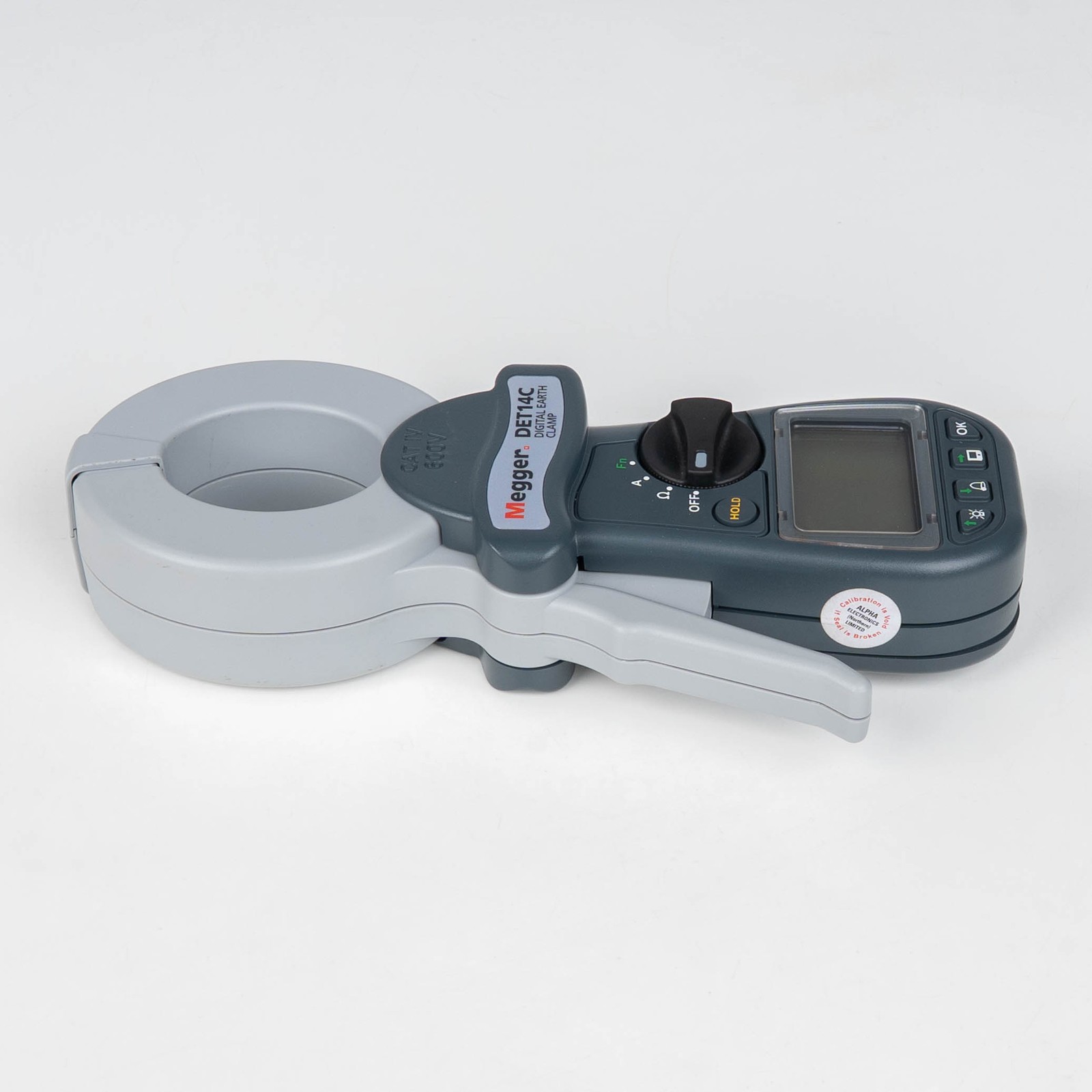 Megger DET14C Digital Earth Clamp-On Ground Resistance Meter 50mΩ to 1500Ω