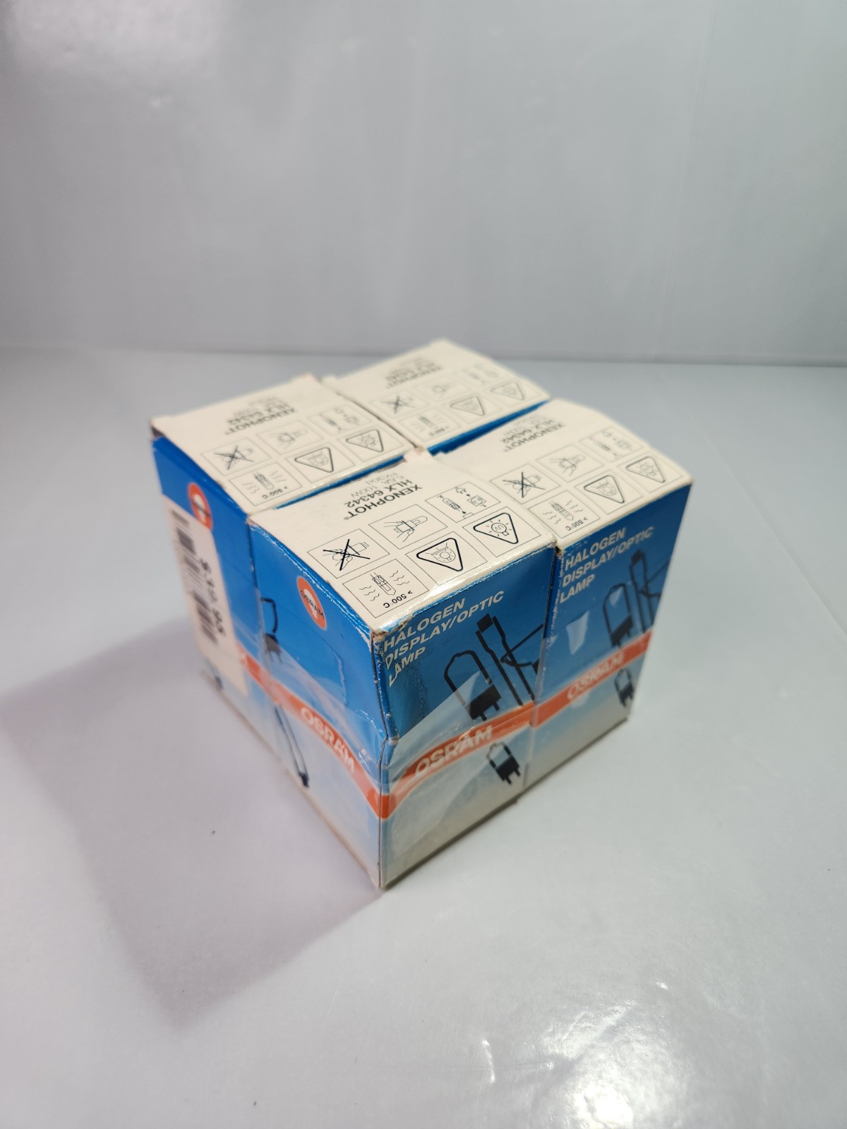 Lot Of 4 OSRAM 64342 HLX-C 6.6A 100W-15 Airport Runway Lamp 15.2V100W PK30d Bulb