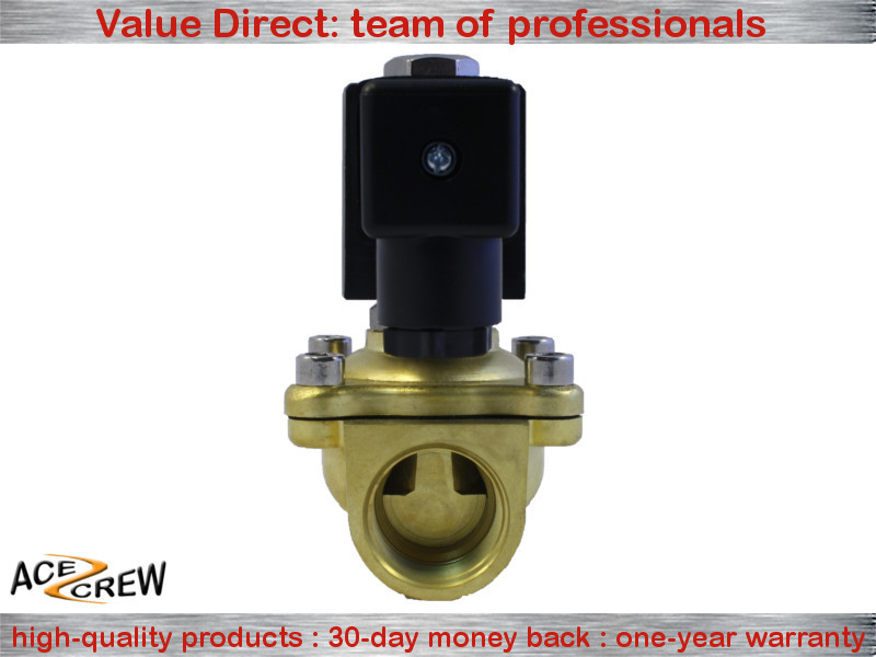 3/4 inch 220V-240V AC Brass Electric Solenoid Valve NPT Gas Water Air N/C