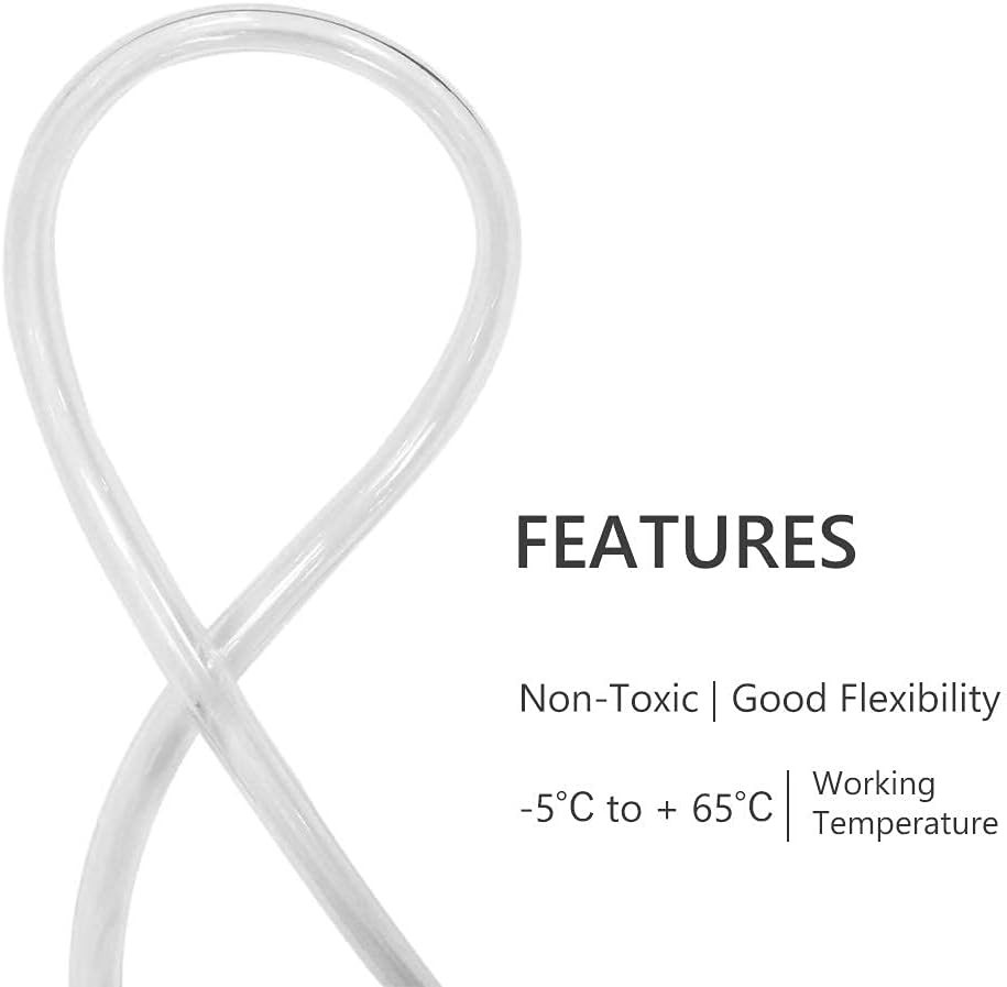Durable 10ft x 1/4″ ID Clear Vinyl Hose – Ideal for Aquariums & Gardens