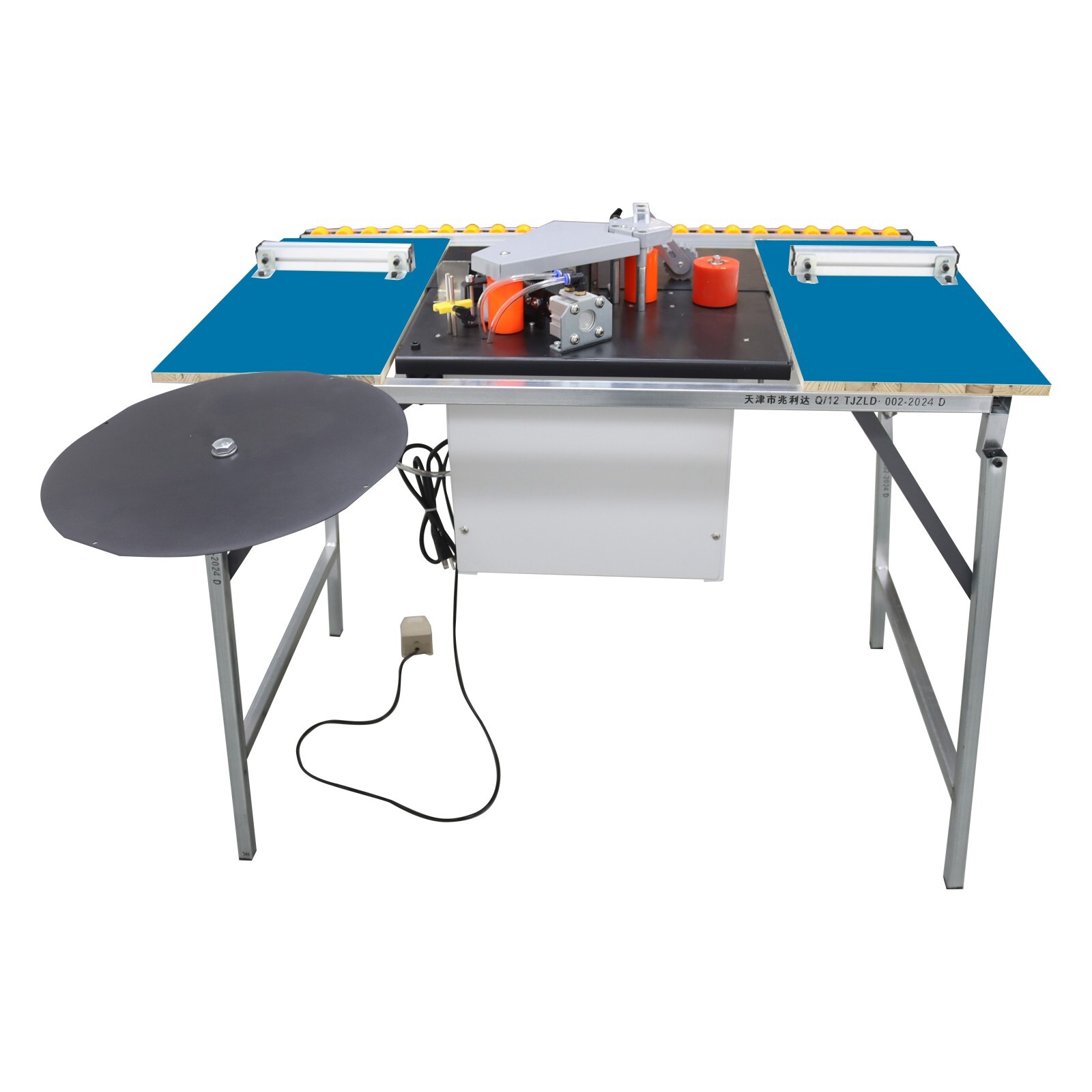 Auto Tape Break Edge Banding Machine Double-sided Gluing Curve/Straight Trimming