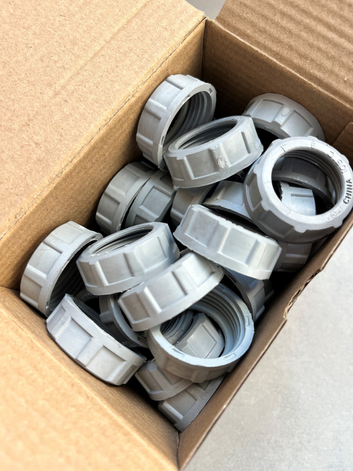 1″ Thermoplastic Insulating Rigid Metal Conduit Bushing PVC UL CSA 50 pc