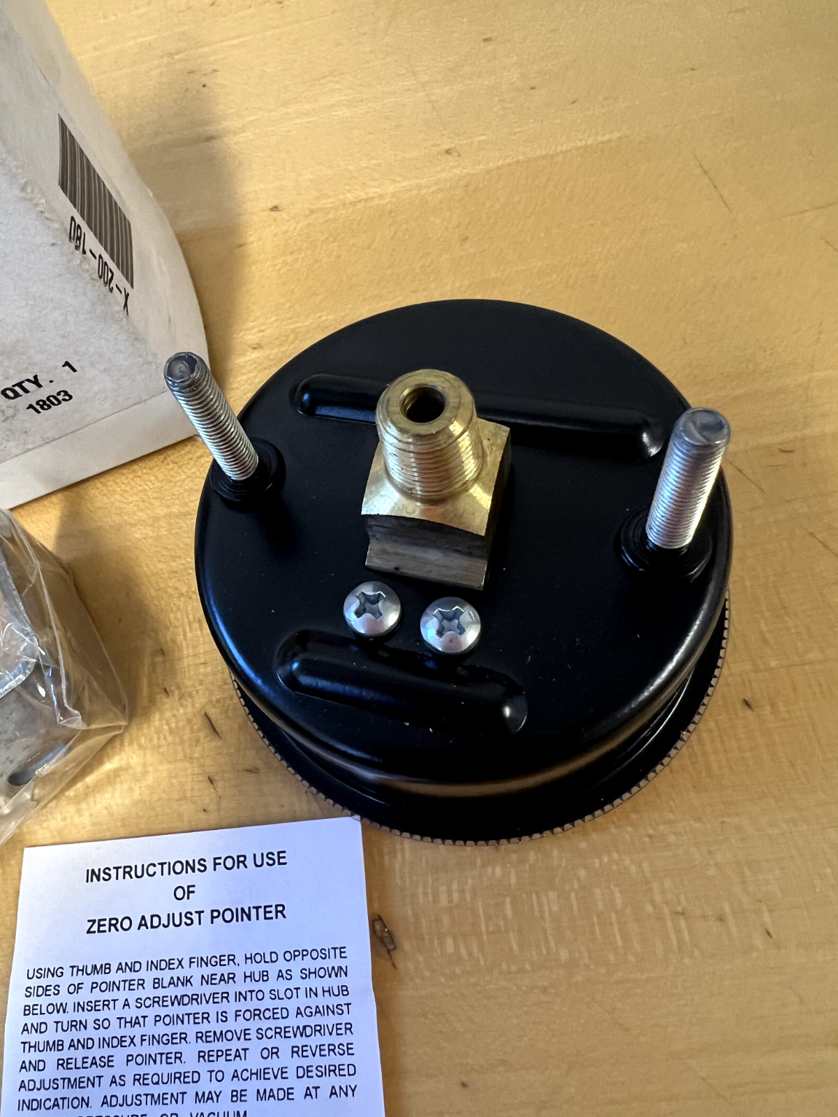 Johnson Controls X-200-180 Temp Adj Gauge 2.5″ 40/160F, 0/100F, 20/120F, 50/150F