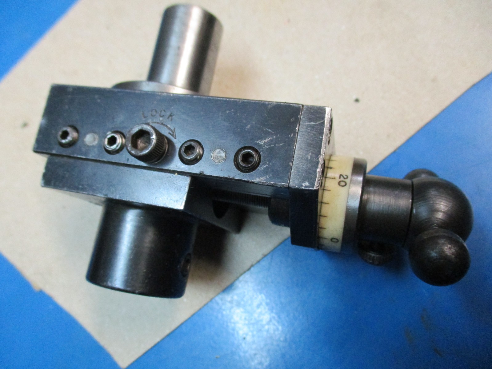 HARDINGE TBA 3/4 ADJUSTABLE SLIDE TOOL 3/4 SHANK, 5/8 TOOL POCKET
