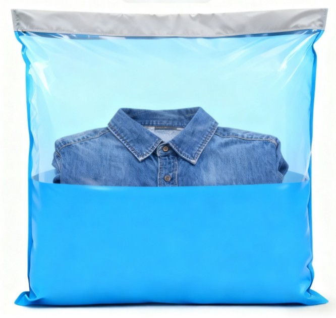 #8 24×24 Poly Mailers Plastic Mailing Envelopes Shipping Bags LIGHT BLUE 300 PCS