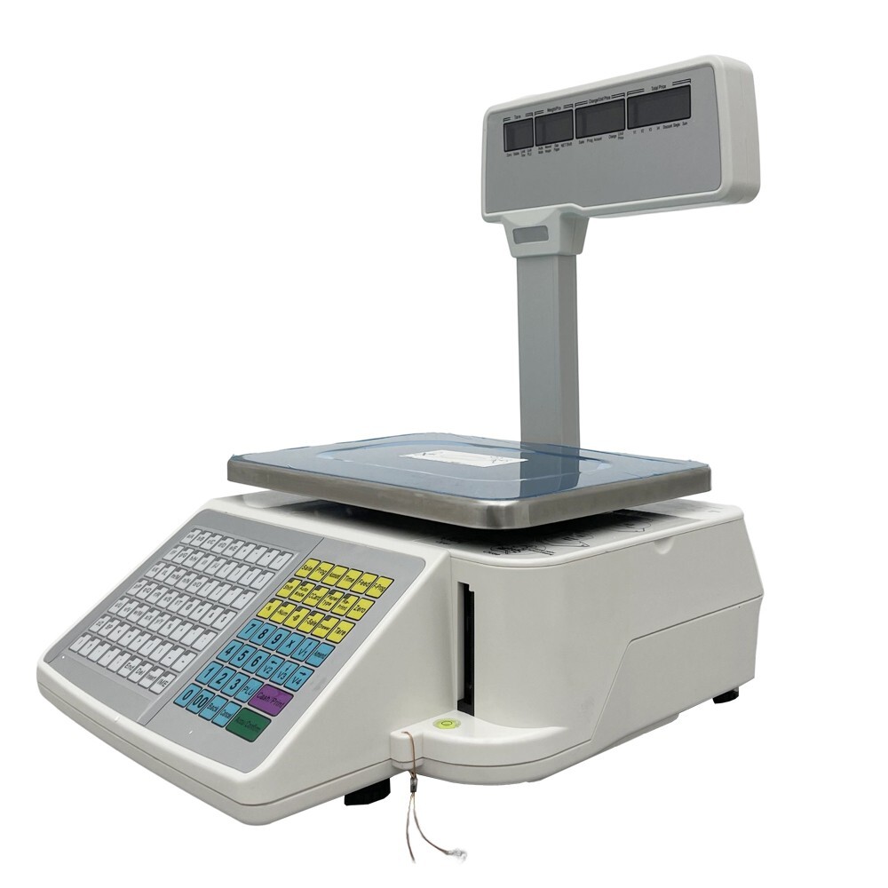 Four Screen Weigh Digital Price Computing Scale with Thermal Printer 30KG/ 66lbs