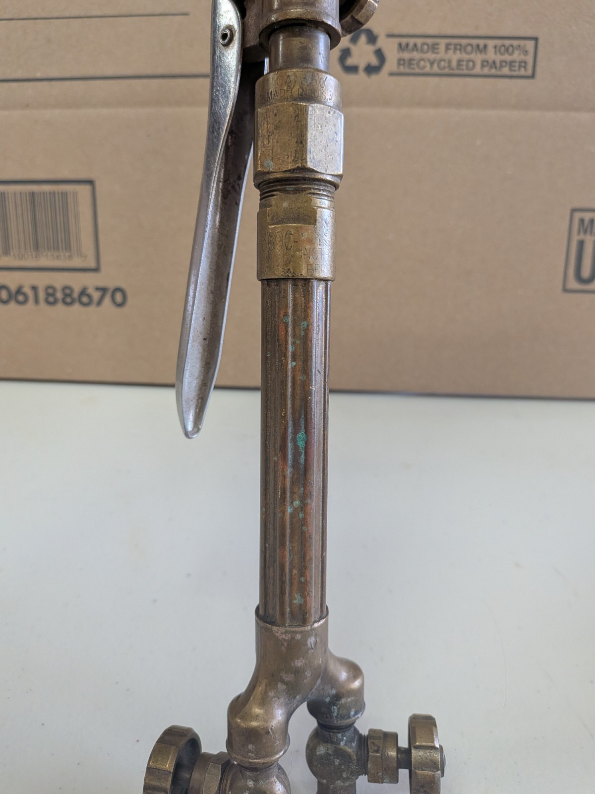 Victor Uniweld Esab WH-360 Cutting/Welding Torch Handle Head Oxy CA350 Works