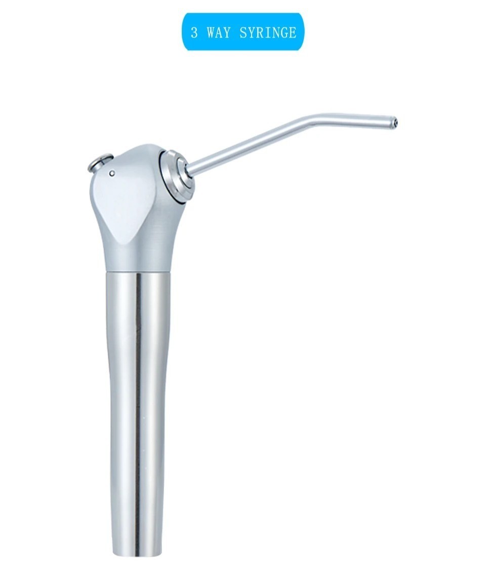 Dental Three Way 3 Way Syringe Air Water 2 Nozzles Triple Way Spray
