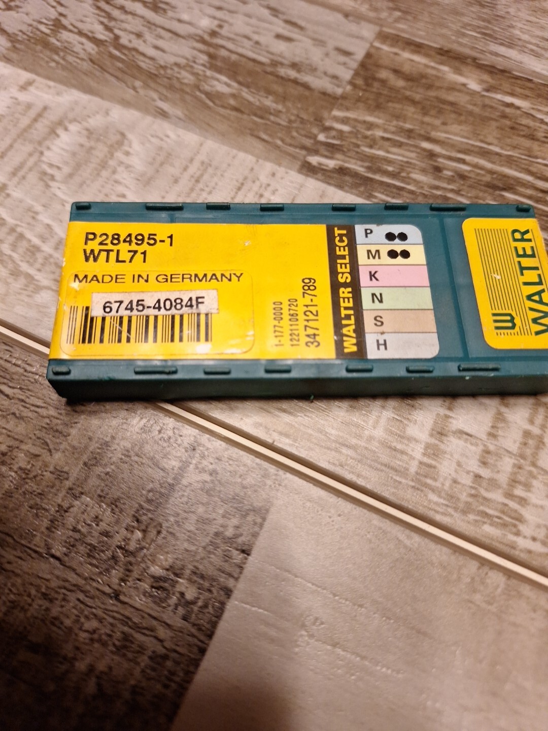 9 Walter carbide inserts P28495.1 WTL71 ( P28495-1 P28495,1 P284951 P 28495.1 )