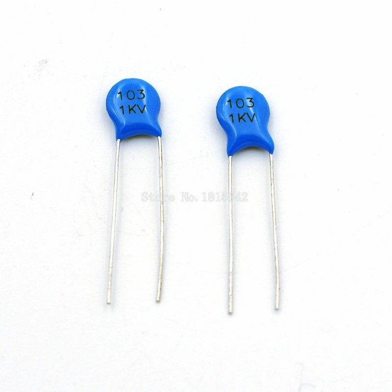 10x (10pcs) 1000V .01uF,10nf High Voltage Ceramic Capacitor 103M US SOLD/SHIP