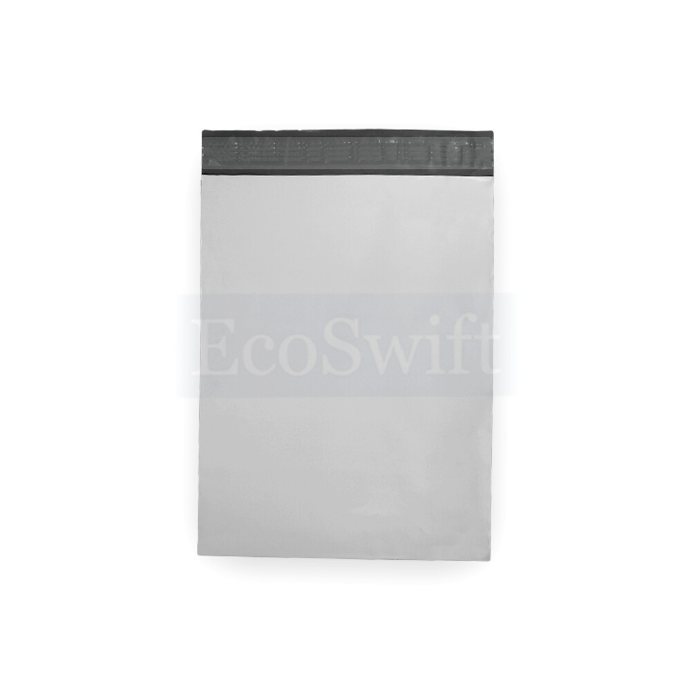 25 9 x 12 EcoSwift White Poly Mailers Shipping Envelopes Self Seal Bags 1.7 MIL
