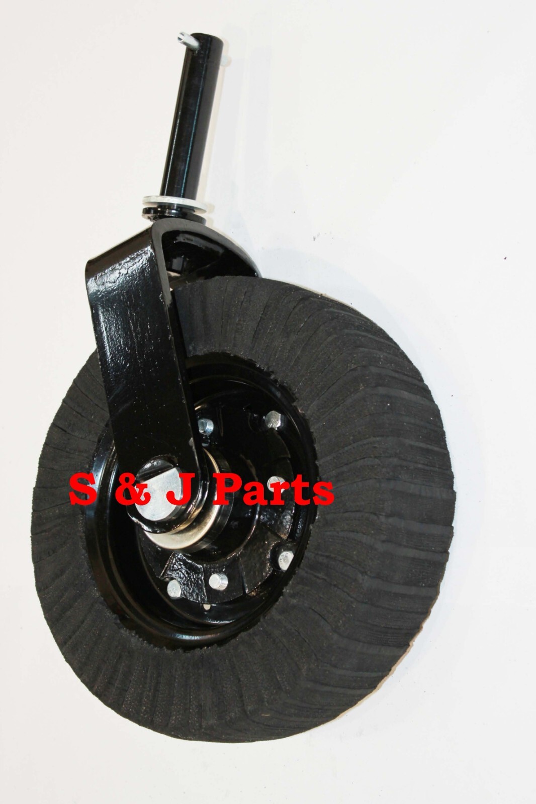 Tail Wheel Assembly 15″-1 1/4″ Yoke–Cast Iron Hub-Bush Hog, Land Pride, Rhino