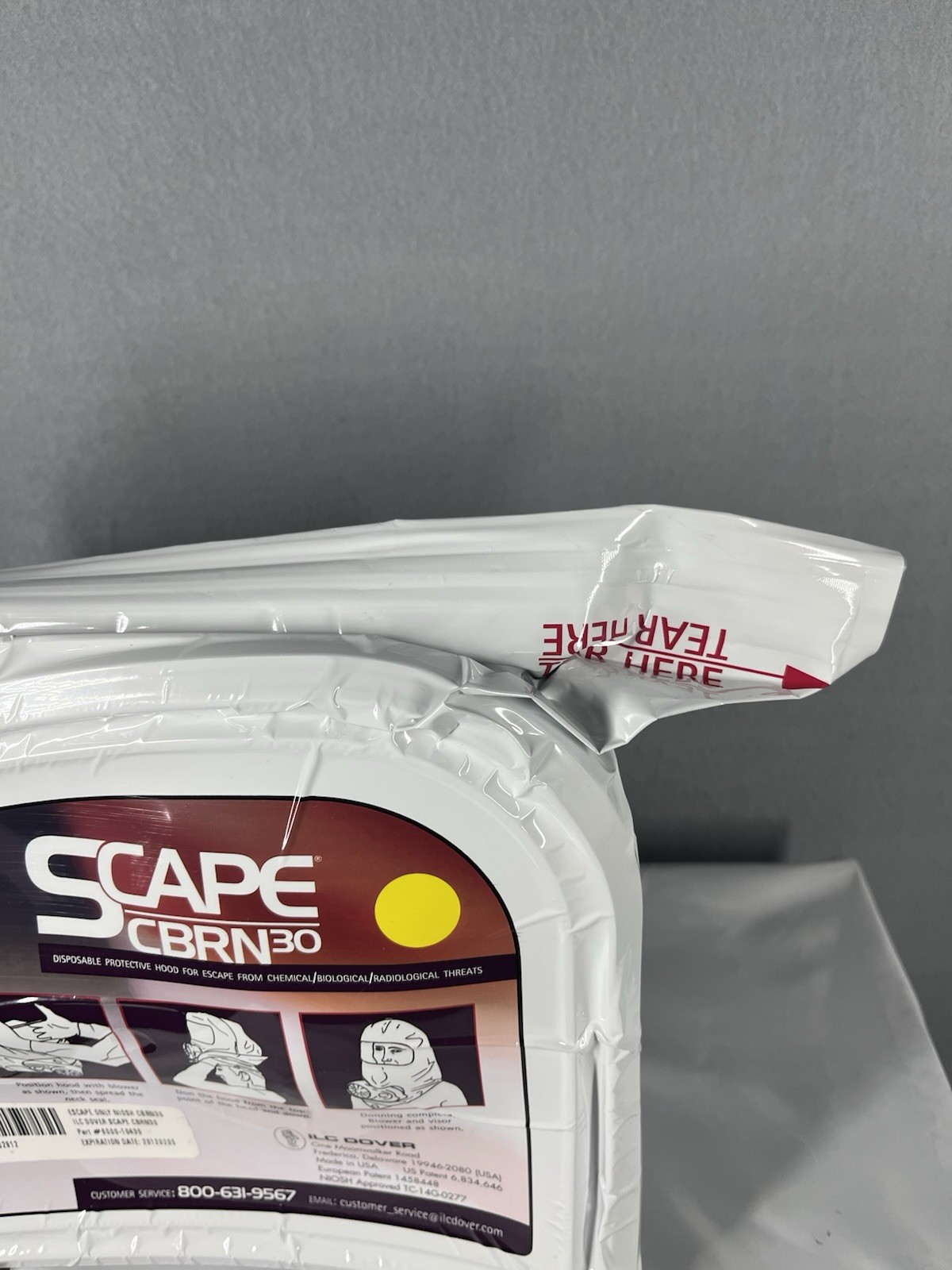 Scape CBRN30 6000-10435 Disposable Protective Mask Hood From Chemical/Biologic