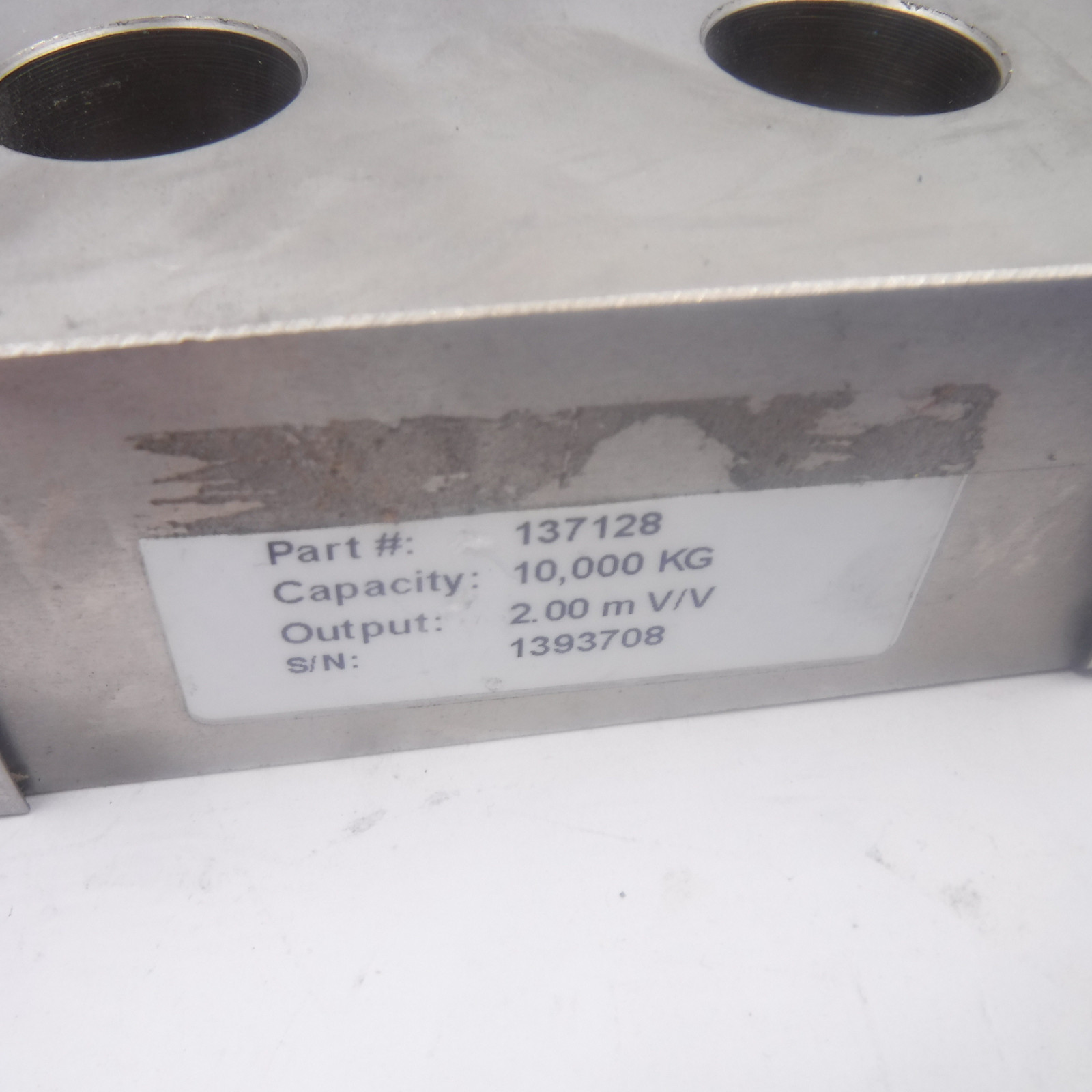Shear Beam Loadcell 10,000KG (20,000LB) 137128 603280 30′ DAMAGED CABLE SEE DESC