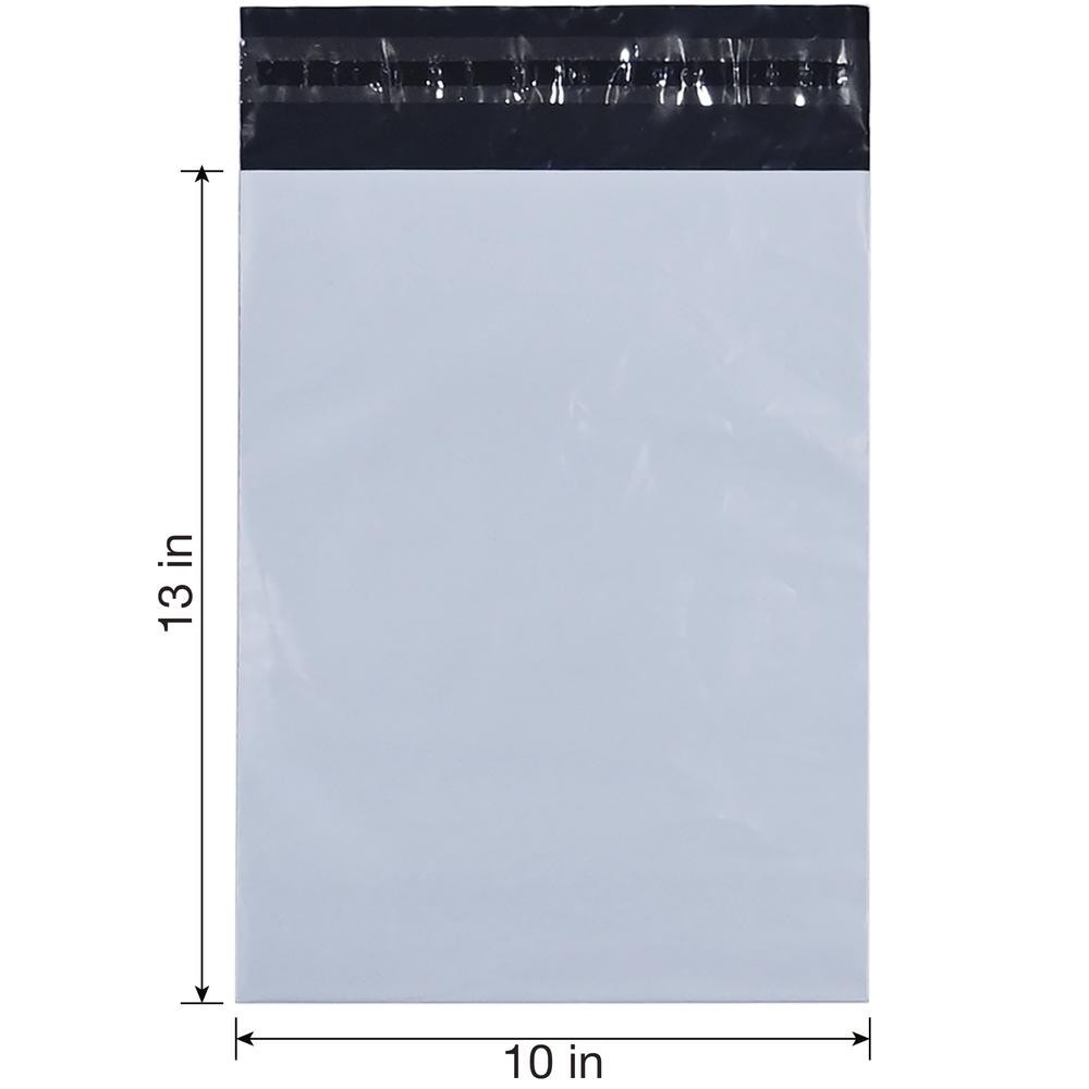 200pk Poly Mailers 10in x 13in w Self-Sealing Adhesive