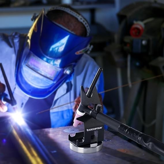 ARCCAPTAIN TIG Welding Torch Holder Magnetic Base Welding Stand for TIG Gun