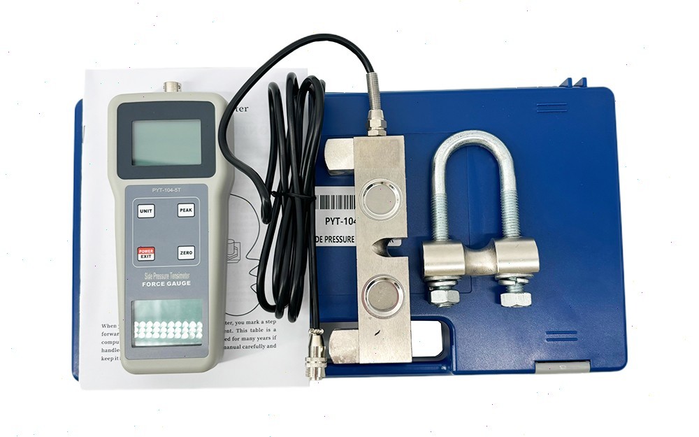 Side Pressure Tension Meter Precision ±0.5% FS ±1 Digital Peak Value ±49000N