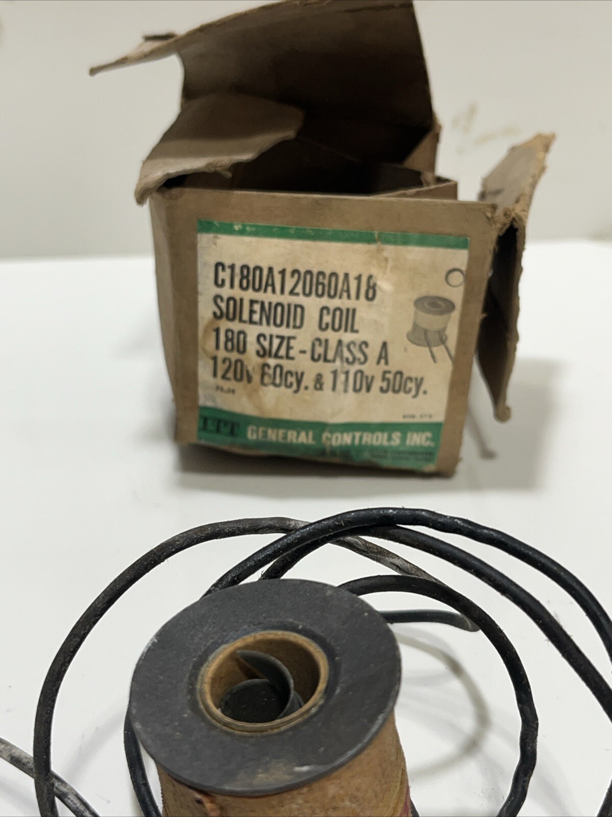 ITT Solenoid Coil C180A12060A18 NOS
