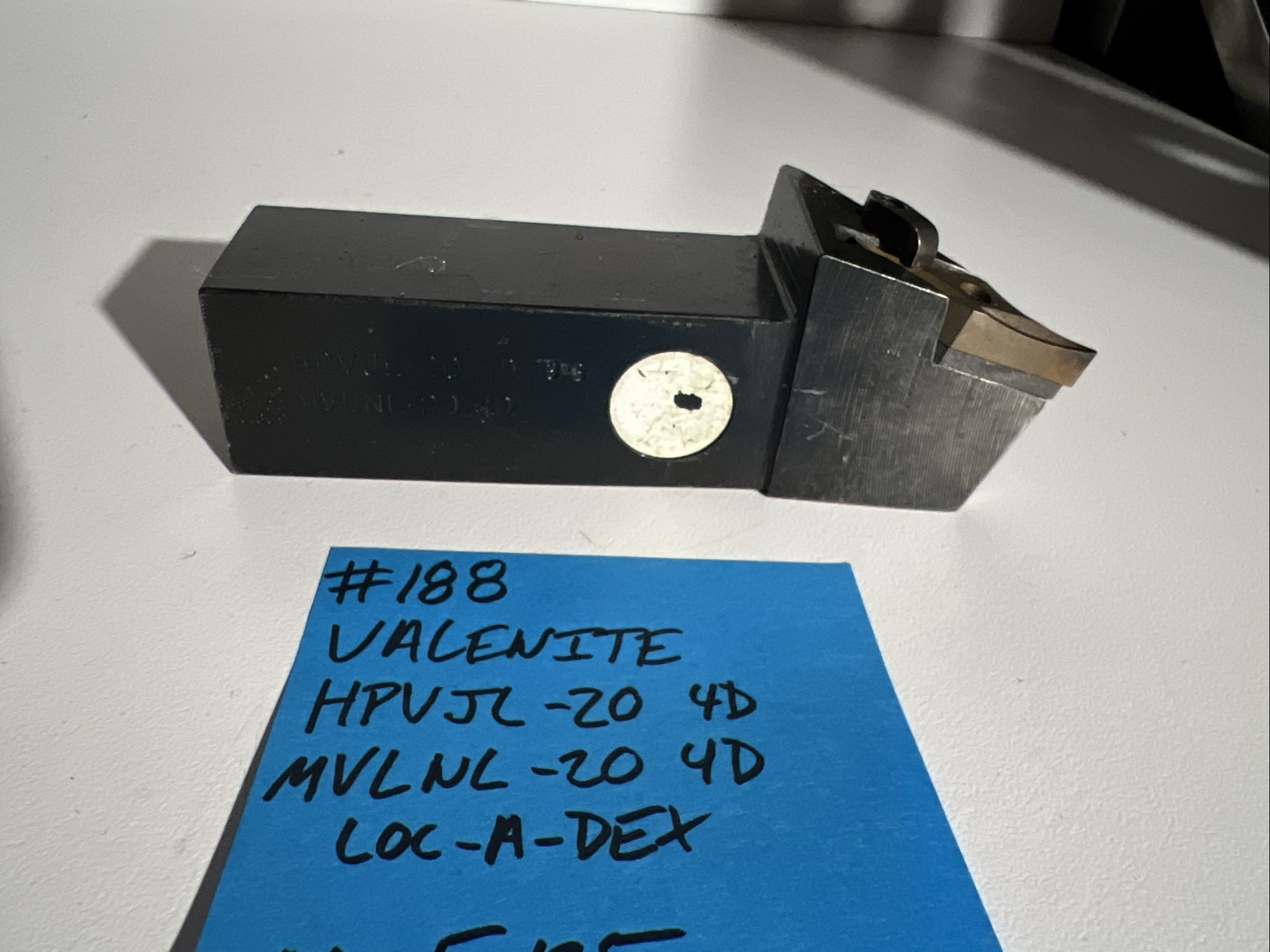 valenite HPVJL-20 4D Indexible Carbide Lathe Toolholder MVLNL 5.125OAL 1.25”sha