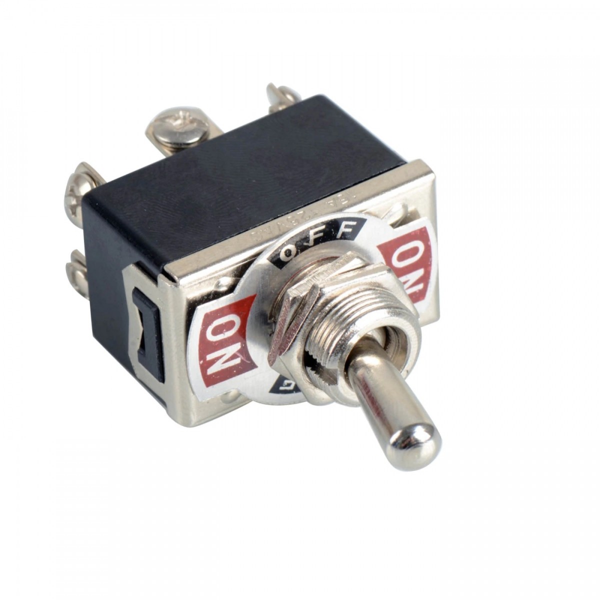 Metal Toggle Switch ON/OFF/ON 6-Pin DPDT Car/Truck 12V DC 15A/240V 20A/120V AC