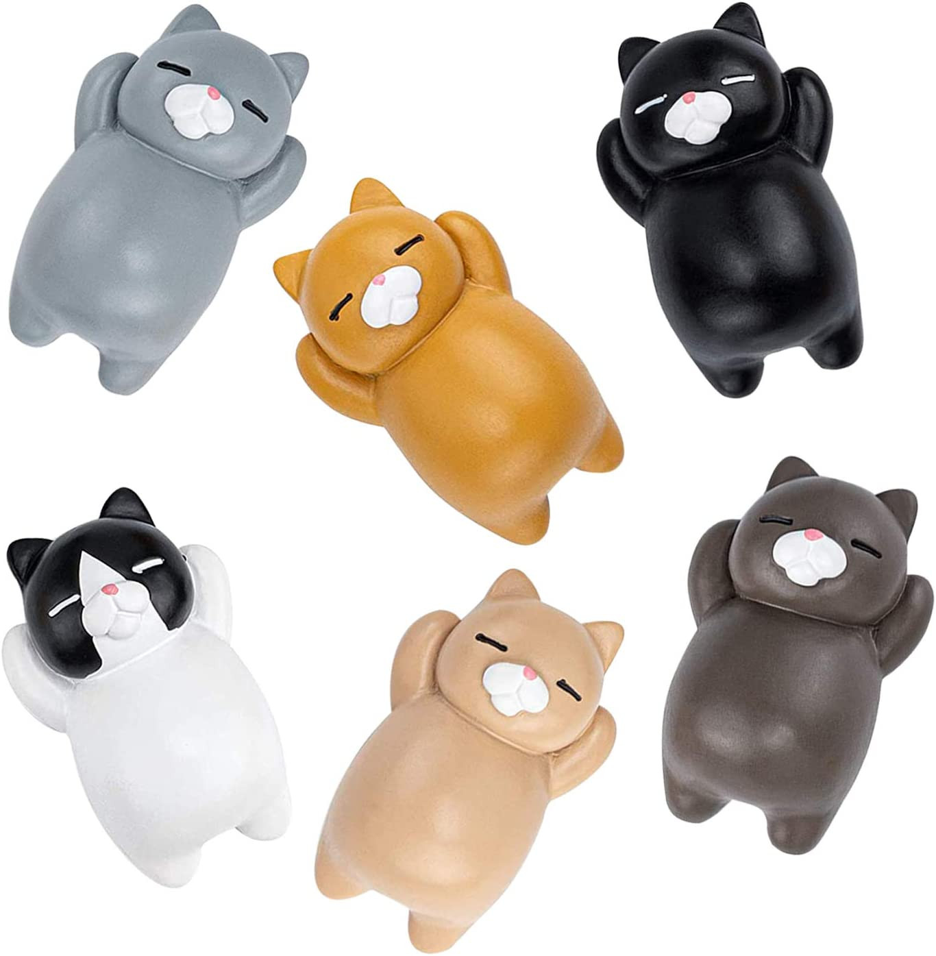 Fun Cat Refrigerator Magnets for Whiteboard, Office, Photos, Notes, Decorative F