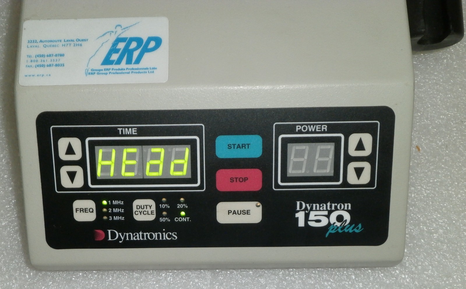 Dynatronics Dynatron 150 Plus Ultrasound Generator DRF-100 D150 (no probe)