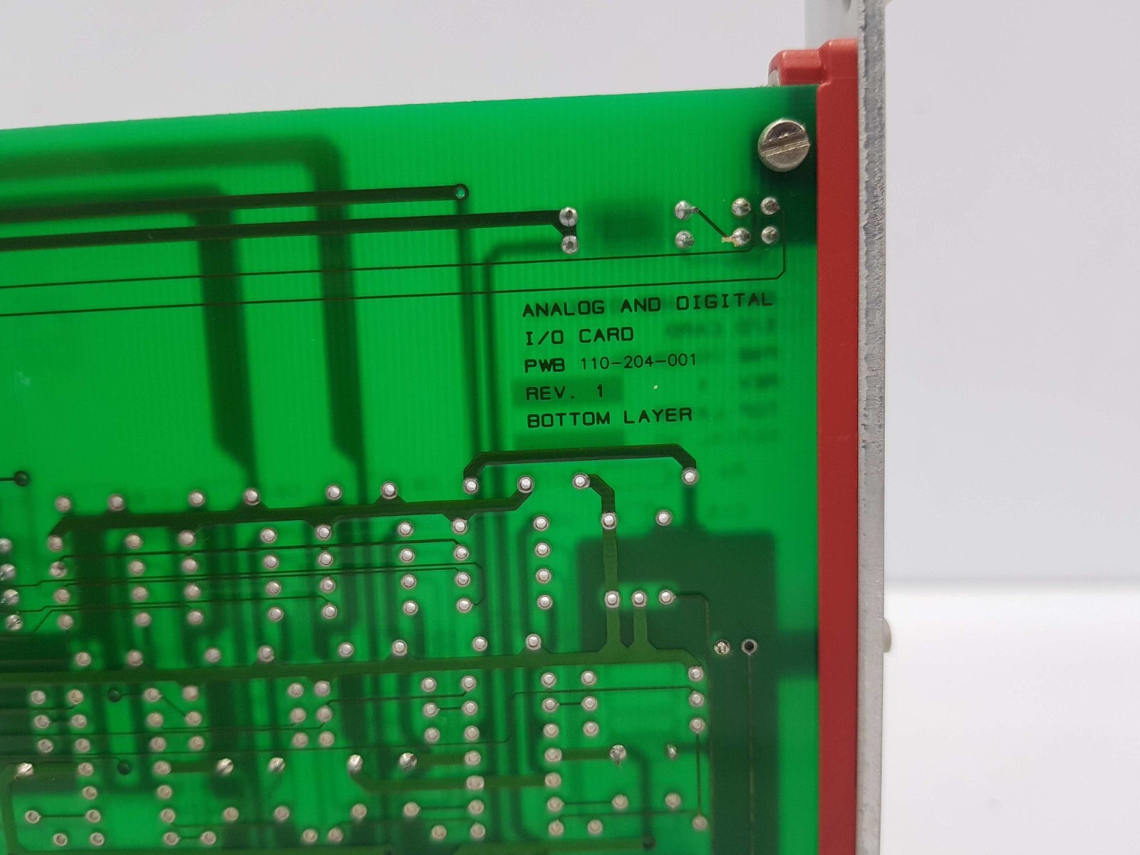 NAUTRONIX PWB 110-204-001 ANALOG AND DIGITAL I/O CARD REV 1