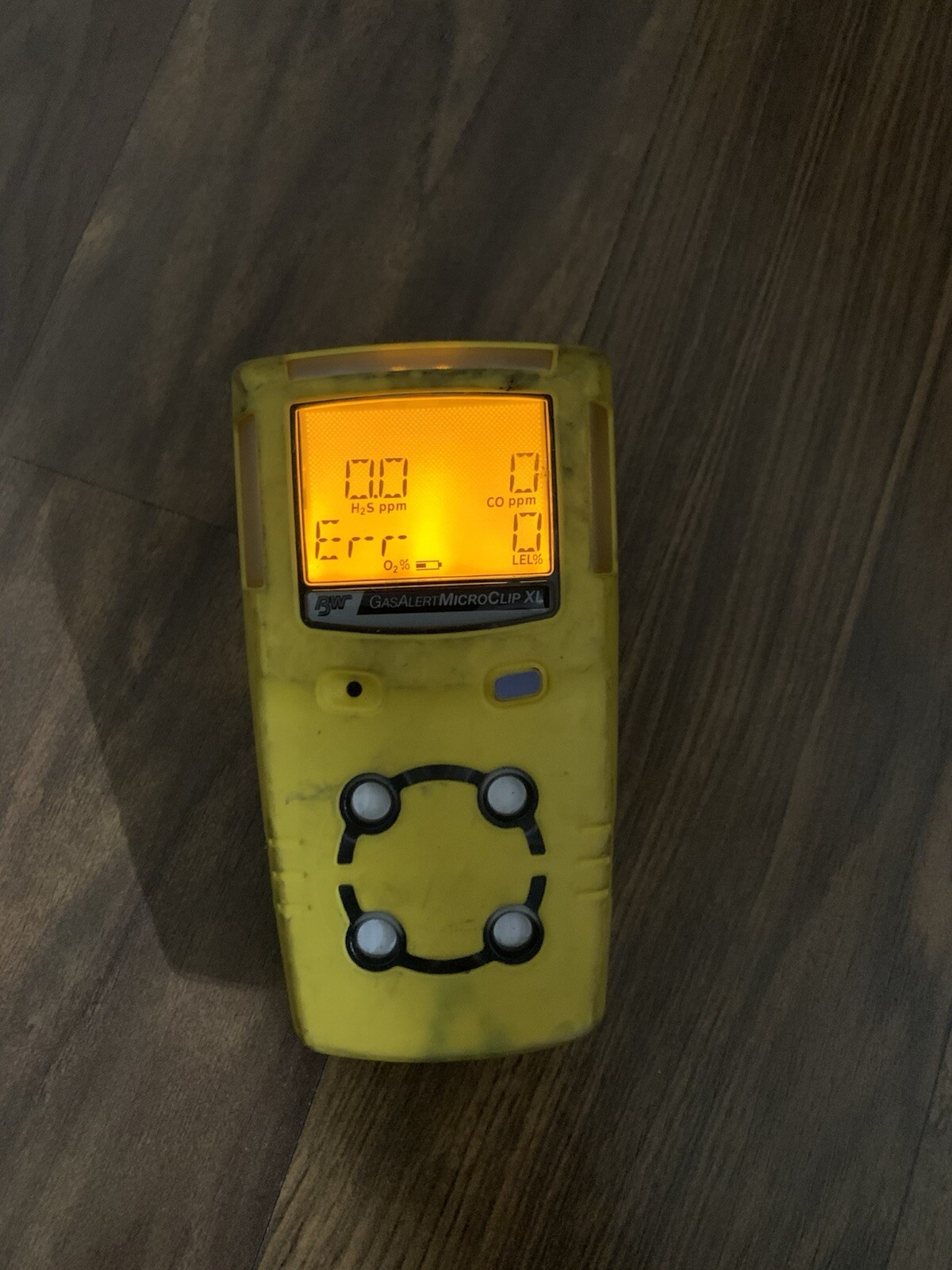 Honeywell BW Technologies MCXL-XWHM-Y-NA Gas Alert Microchip XL W/Charger
