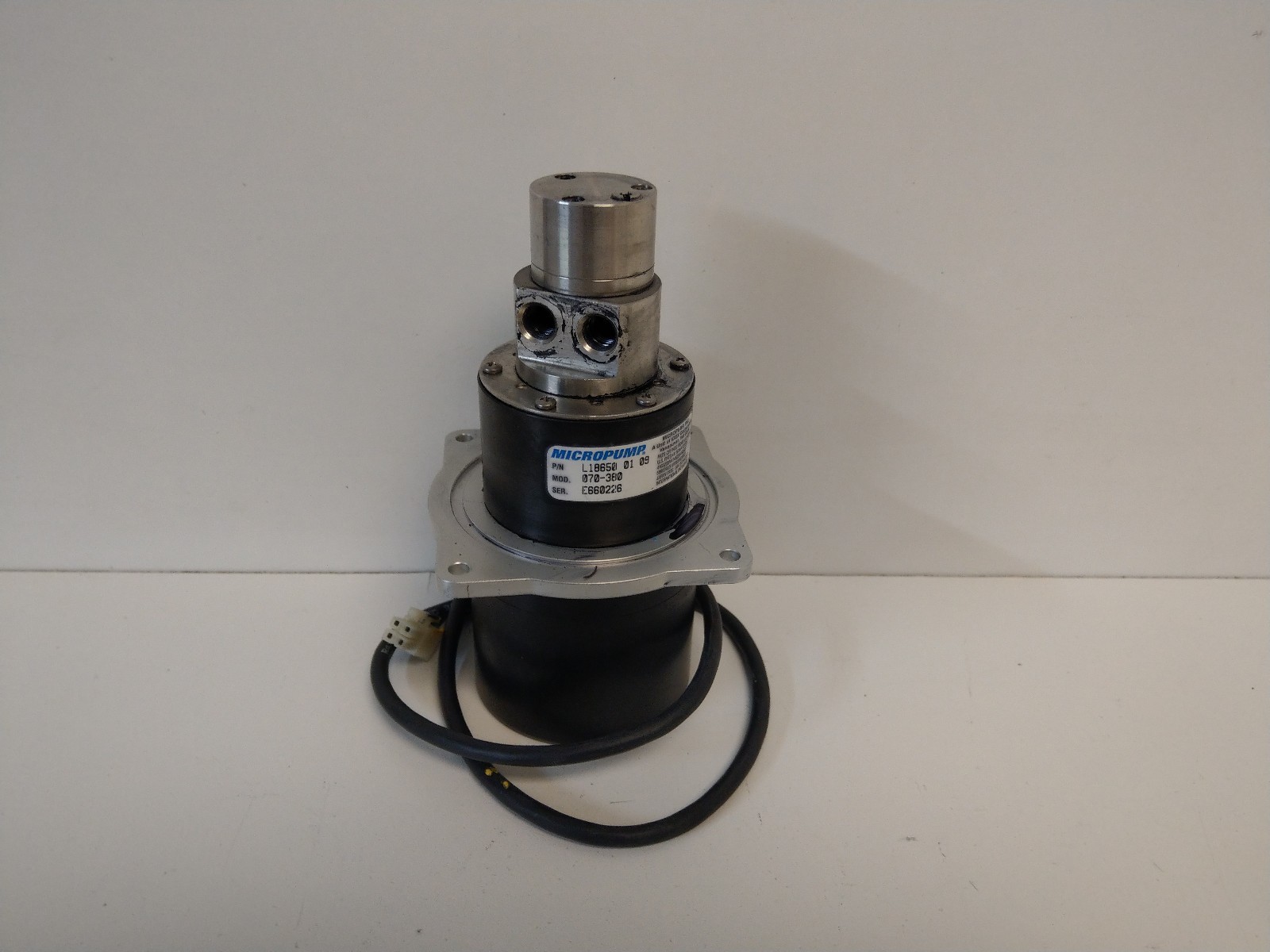 GUARANTEED GOOD USED! MICROPUMP 500-4600RPM 20/30VDC PUMP 83715 L18650-01-09