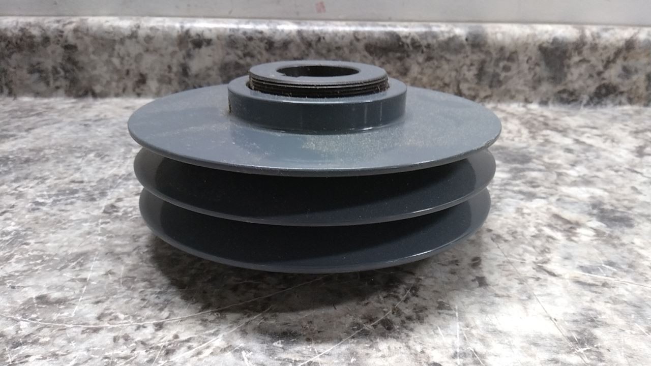 TB Wood’s 2VP71158 7.1 In Outside Dia 2 Groove Variable Pitch V-Belt Pulley
