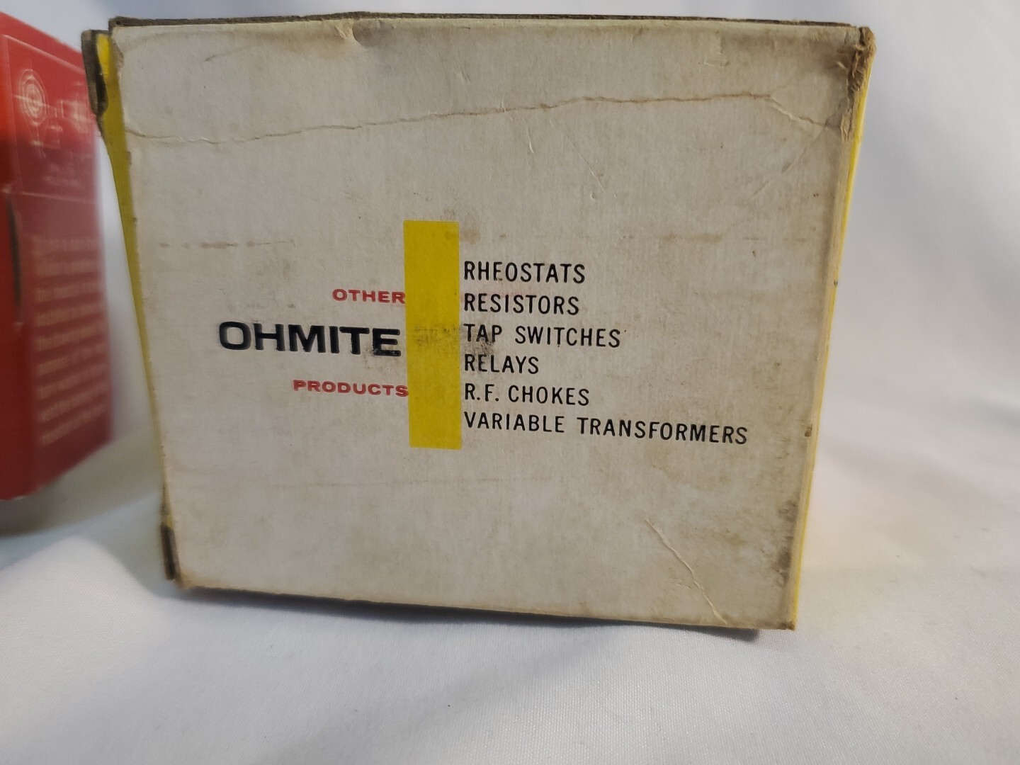 Ohmite RHS100 All Ceramic ENAMELED MODEL K Rheostat 100W 1500 OHM #0458
