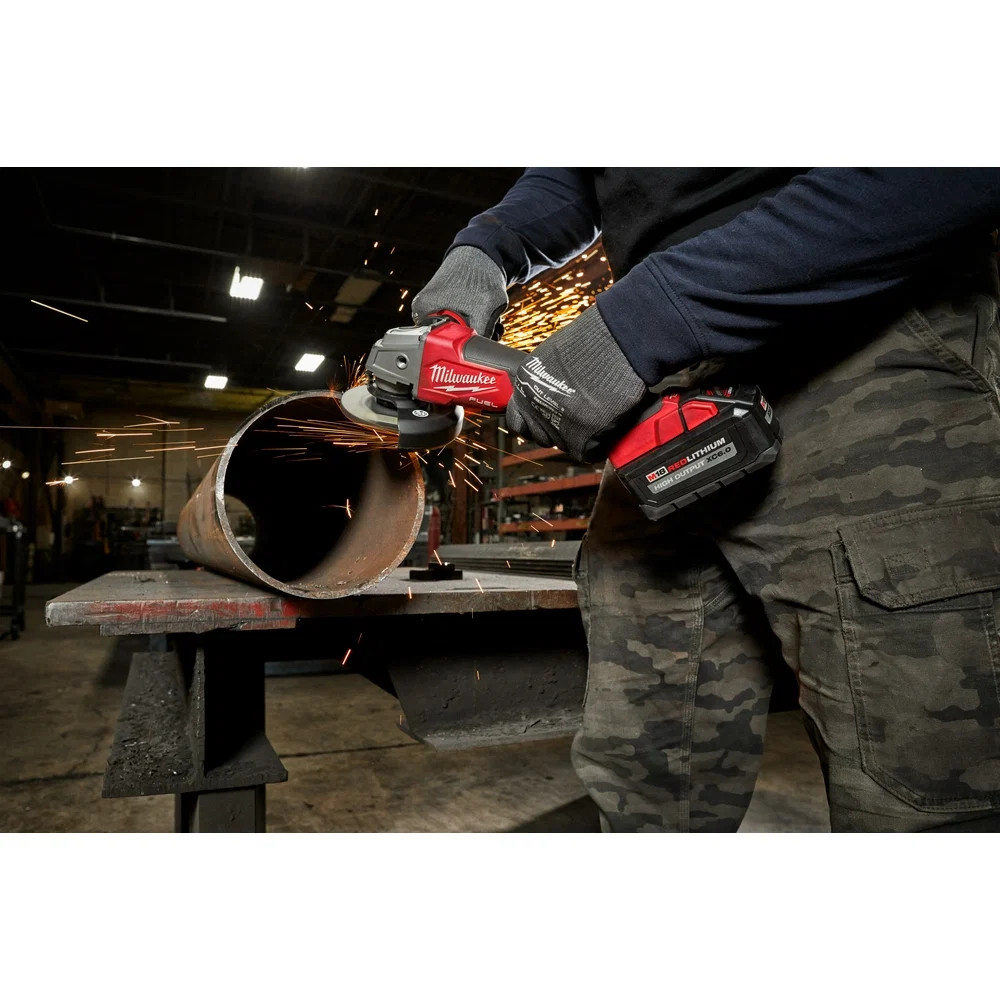 Milwaukee 2880-20ID M18 FUEL 18V 4-1/2″/5″ Paddle Switch Grinder w/Impact Driver
