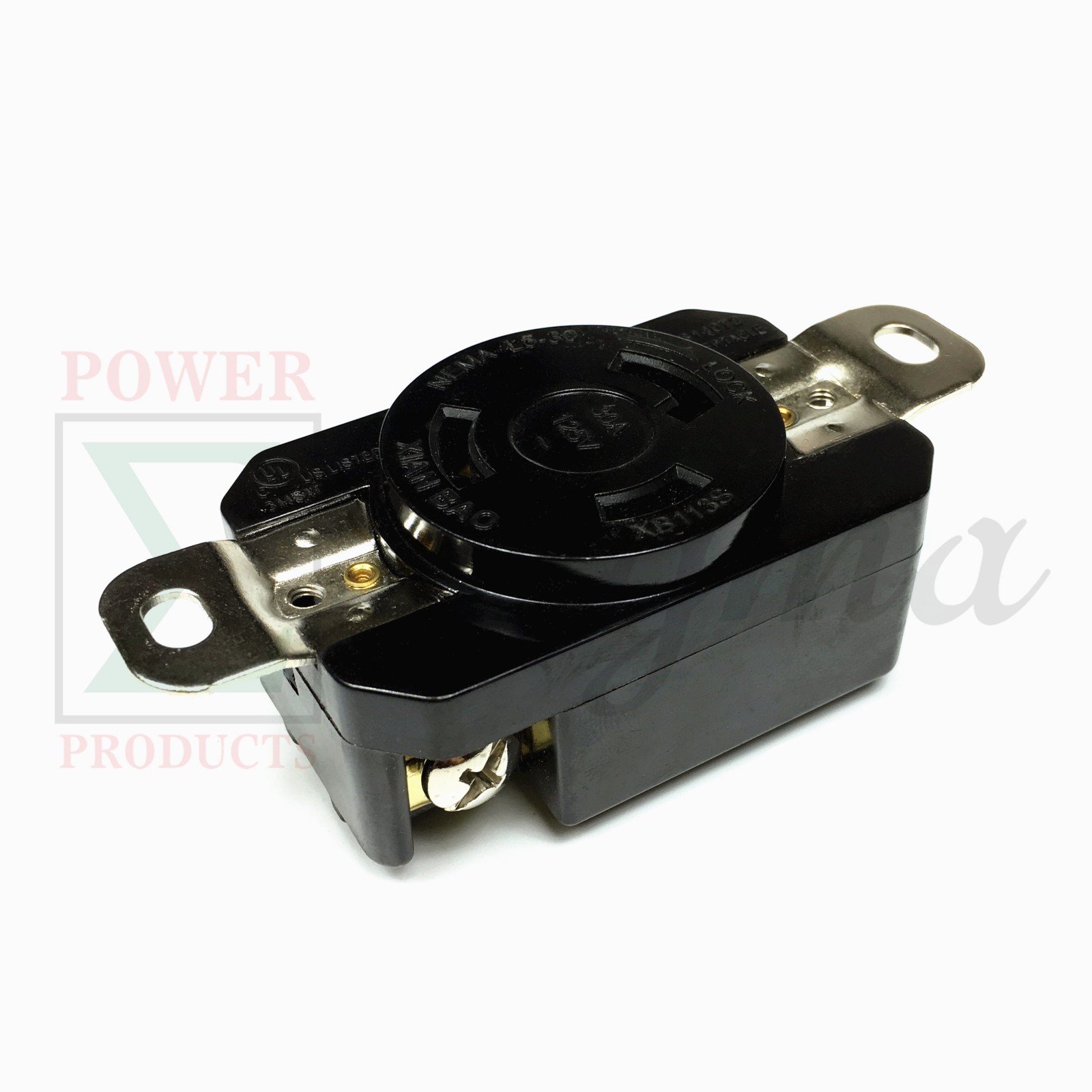 NEMA L5-30R 30A 125V Twist Lock L5-30 Female Wall Receptacle Scoket UL Listed