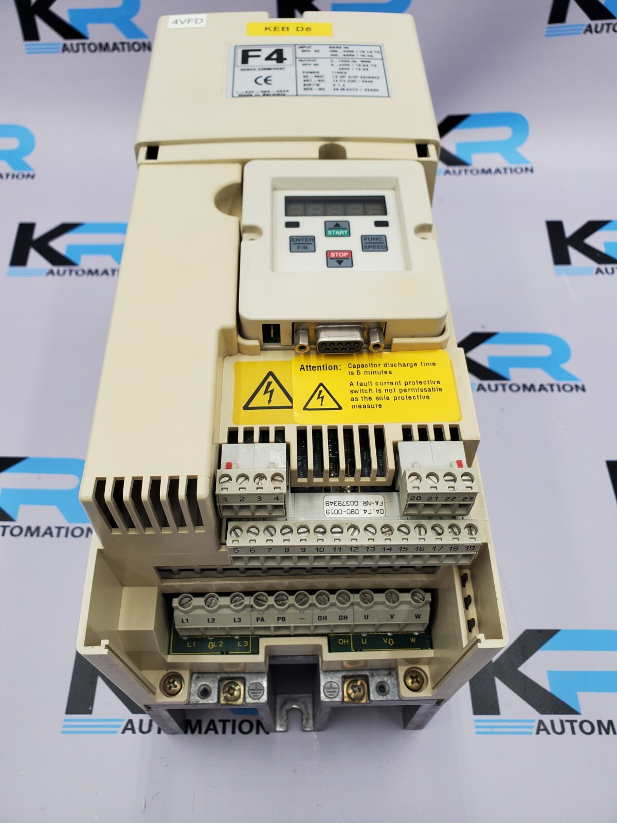 Kebco Combivert 14.F4.C3E-3440 Controlled Inverter 480V 50/60Hz 11KVA 10HP
