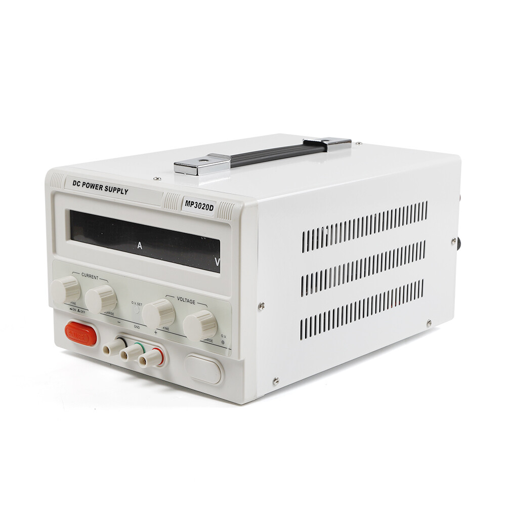 0-30V 0-20A DC Power Supply Variable Digital Lab Test Adjustable High Precision