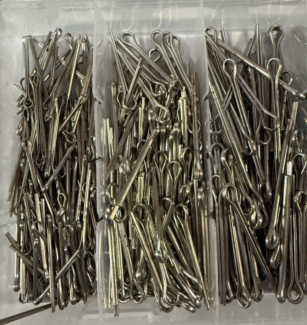 555pc Goliath Industrial Stainless Steel Cotter Pin Assortment Kit ~ SSCP555