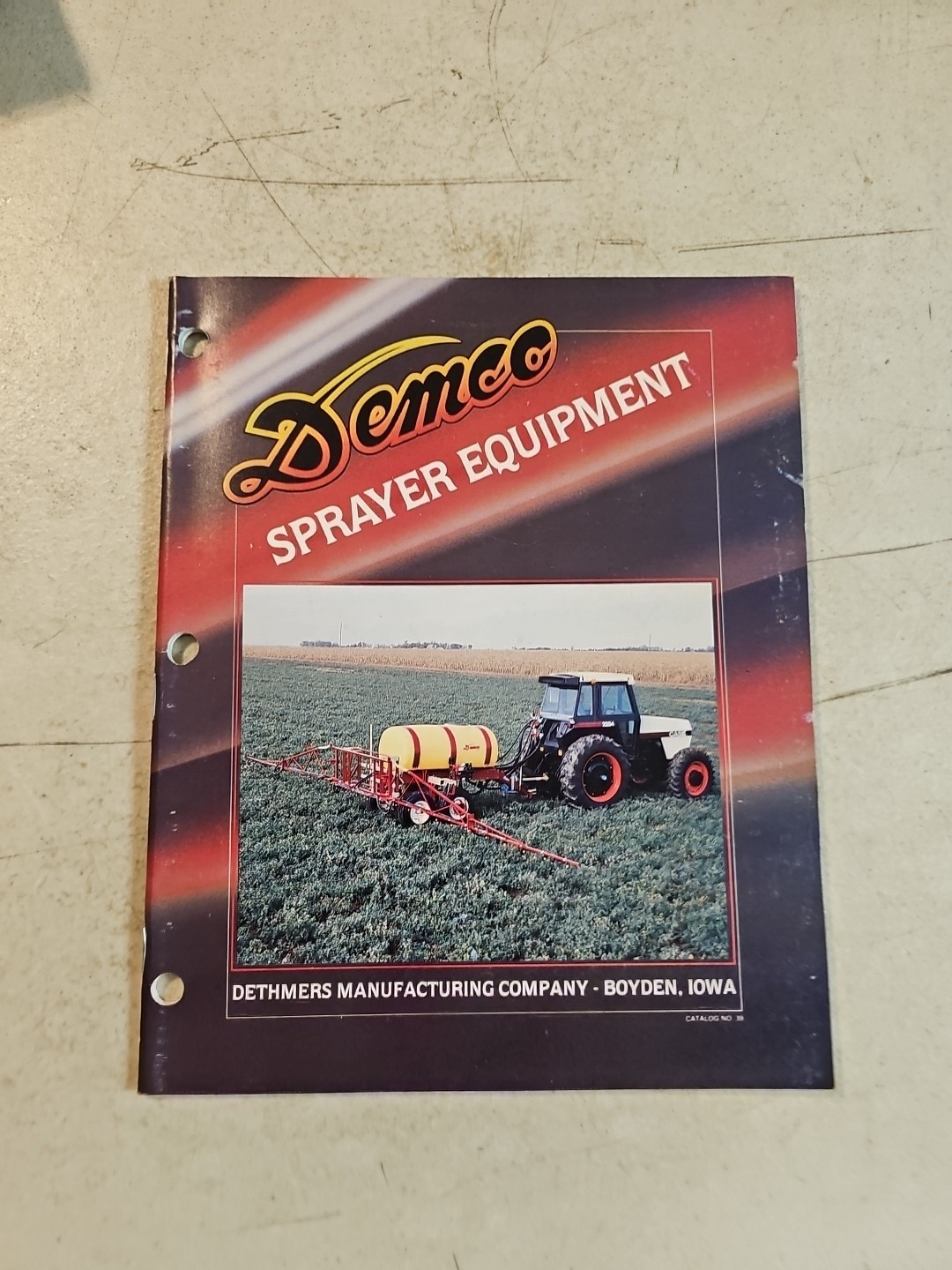 Vintage Demco Sprayer Equipment Catalog No. 39
