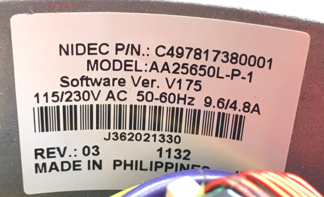 Goodman M055PWCVK-0337 Programmable ECM Module ONLY 0131M00271 CWLE used #J060