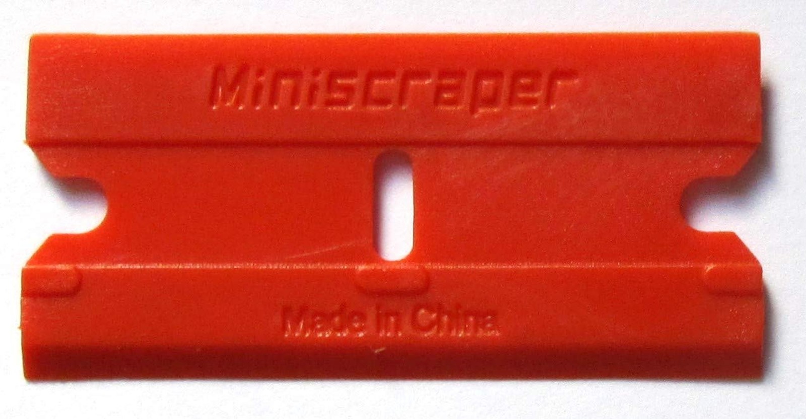 Plastic Razor Scraper Blades Double Edged (1 Pack) 1 count (Pack of 100)