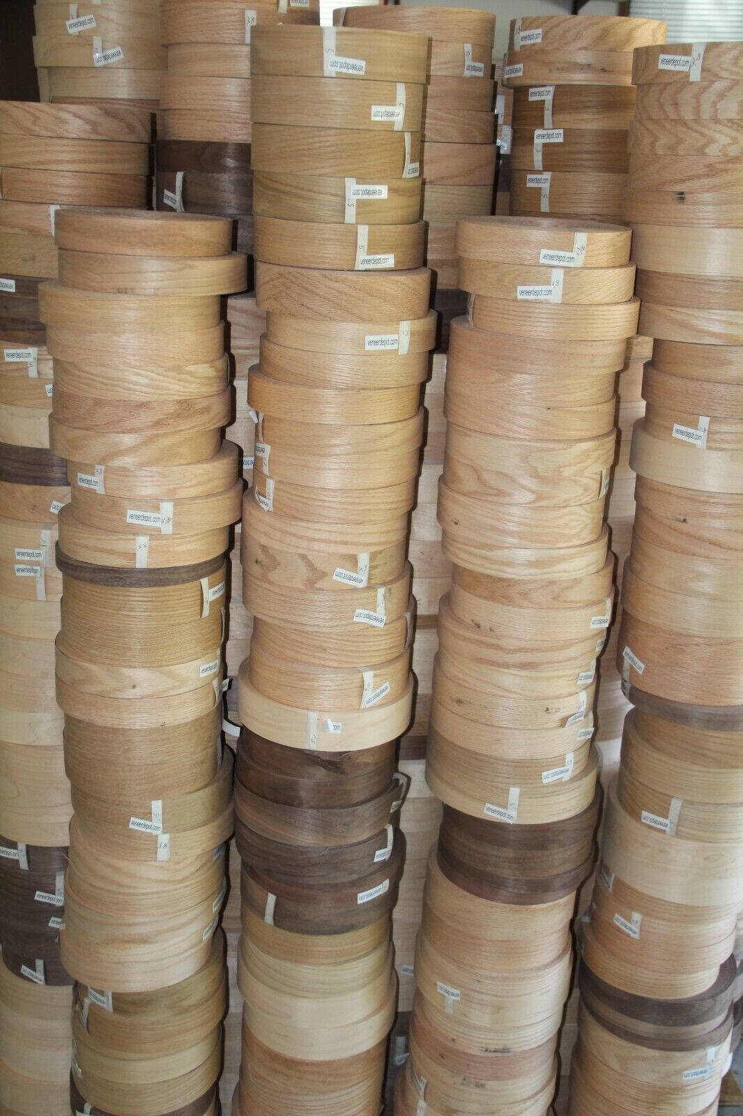 Walnut 2″ x 160′ Wood Veneer Edge Banding Fast Shipping NO Glue