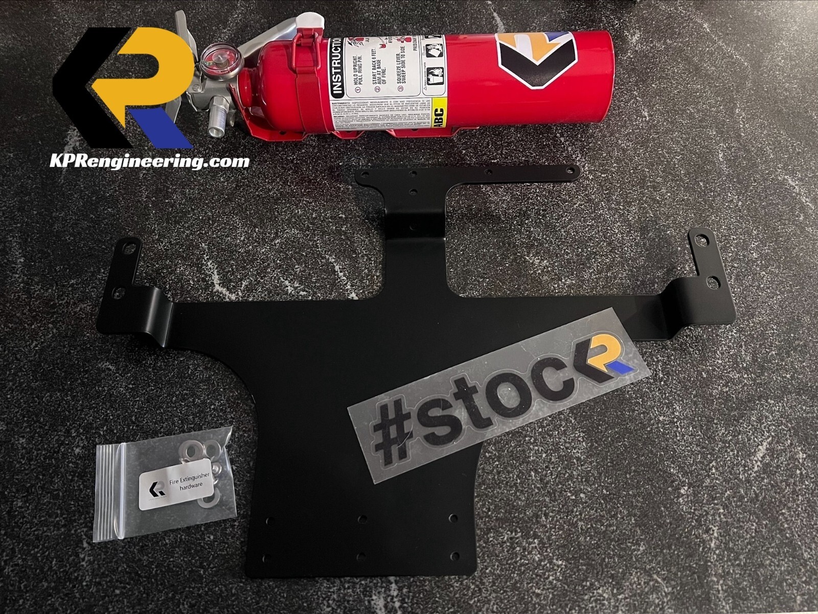 2003+ SAAB 9-3 Seat Fire Extinguisher Mount Kit – Drivers Side