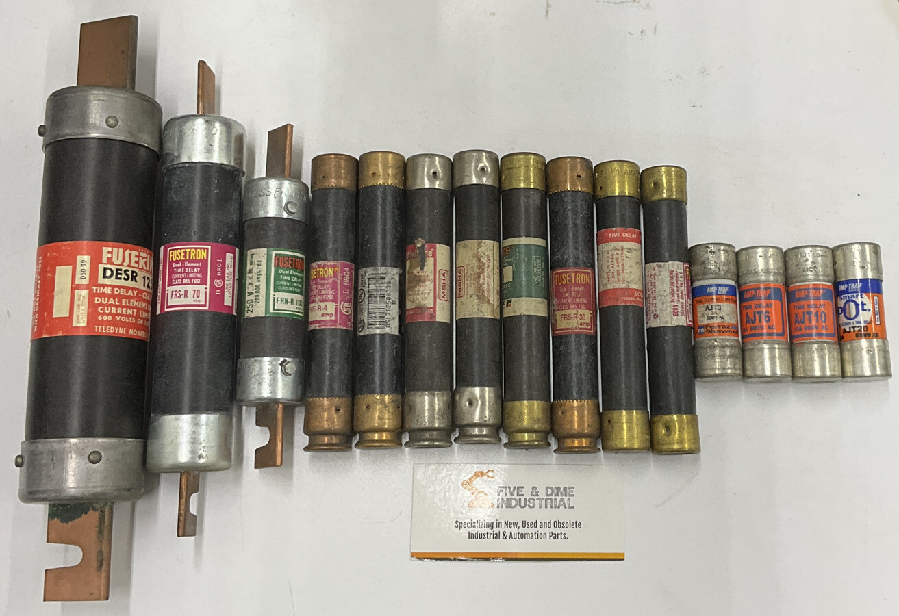 Various Fuses Lot of (15) Multiple Brands & Sizes (GR219)