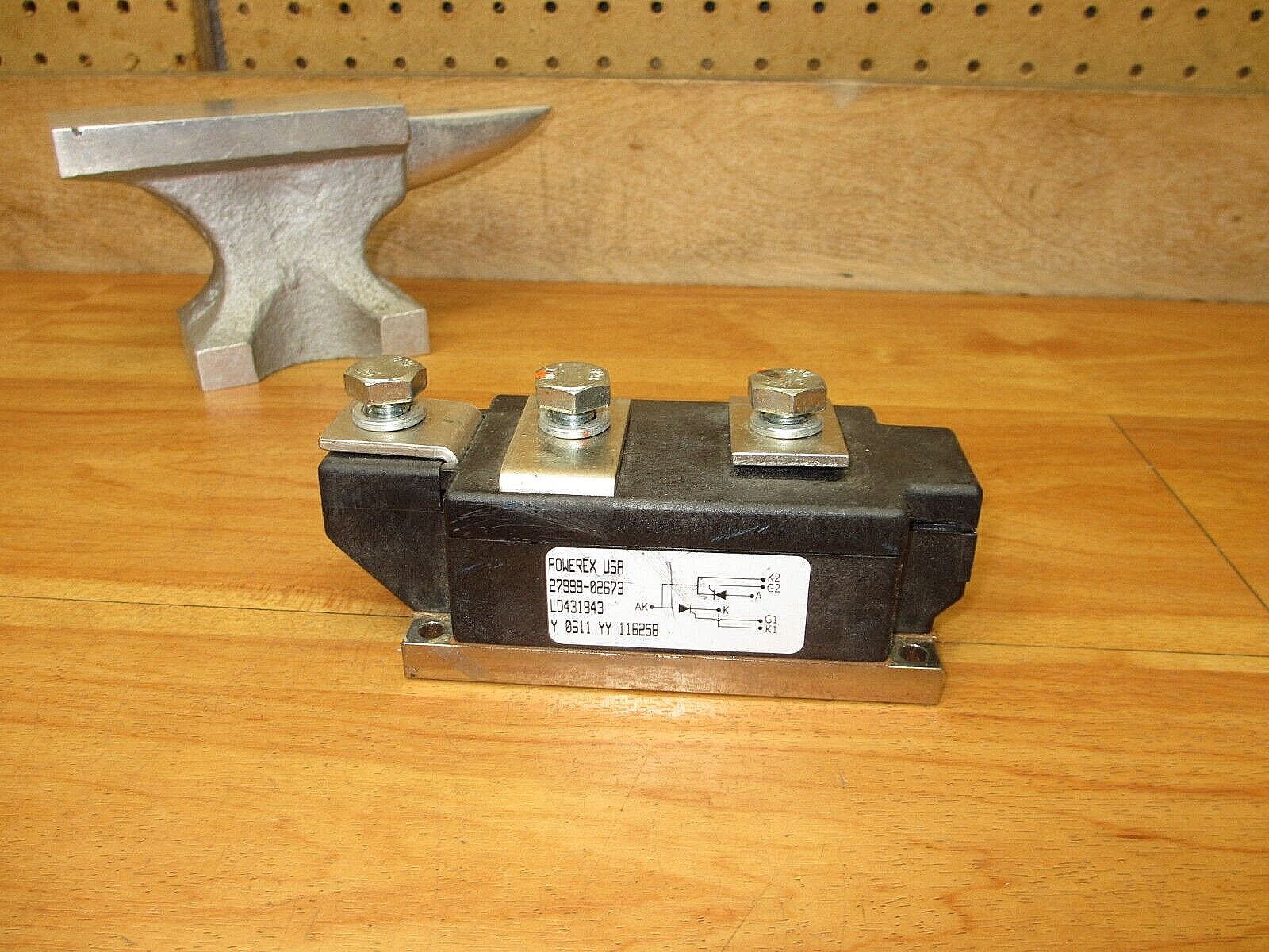 Powerex LD431843 *USED* Power Module SCR Module Thyristor 27999-02673
