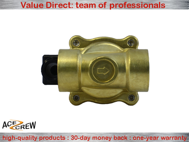 3/4 inch 220V-240V AC Brass Electric Solenoid Valve NPT Gas Water Air N/C