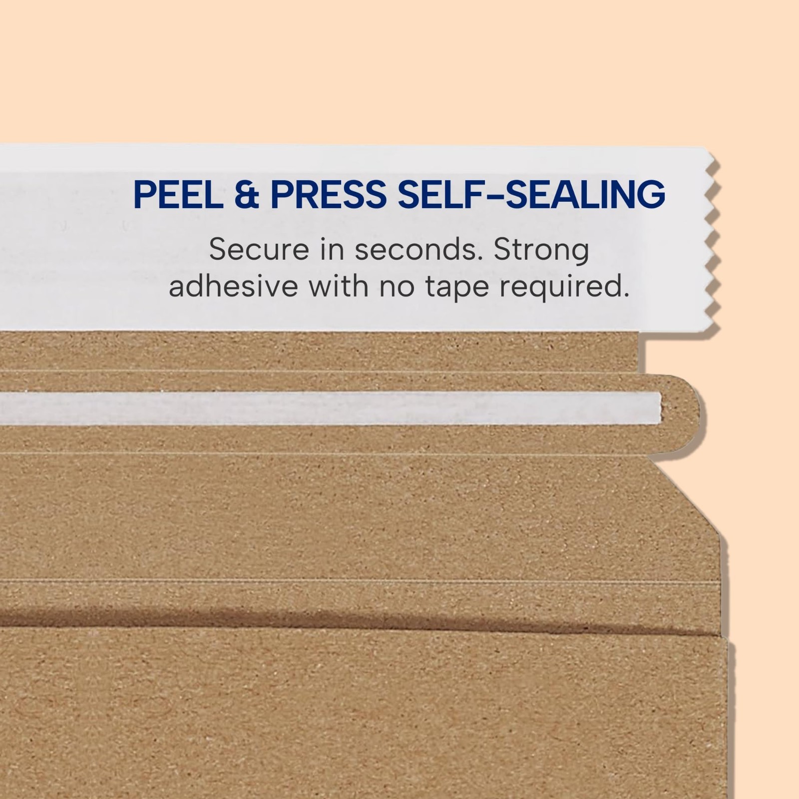 Rigid Mailers 12″ x 15″ (100-Pack) – Kraft Envelopes for Photos, Documents, Cert