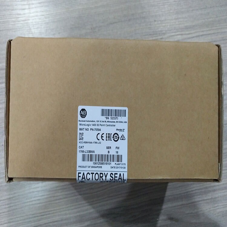 New 1766-L32BWA Allen-Bradley 1766-L32BWA MicroLogix 1400 32 Point Controller