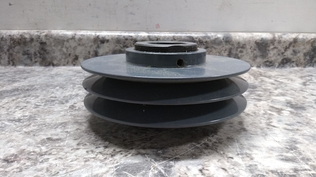 TB Wood’s 2VP71158 7.1 In Outside Dia 2 Groove Variable Pitch V-Belt Pulley