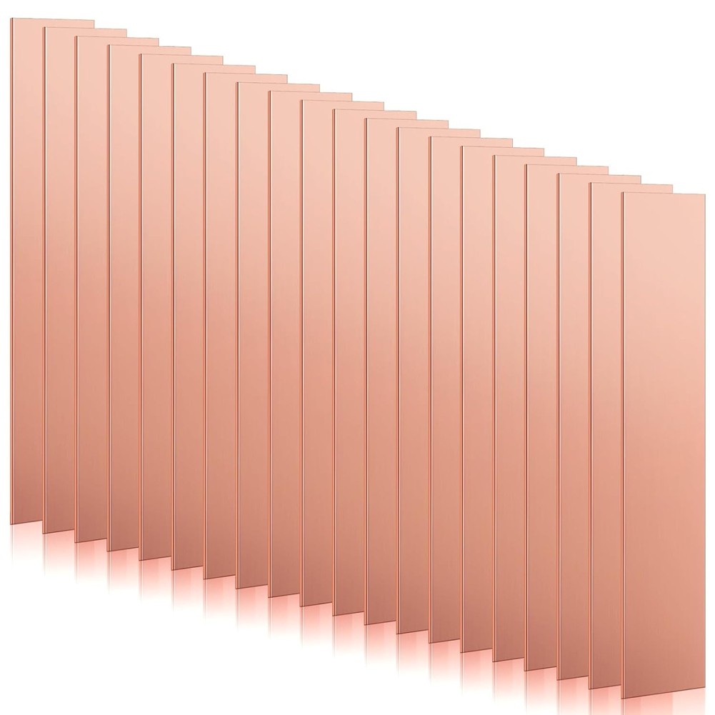 Pack of 20 Pure Copper Anode Sheets for Electroplating and Plating9325
