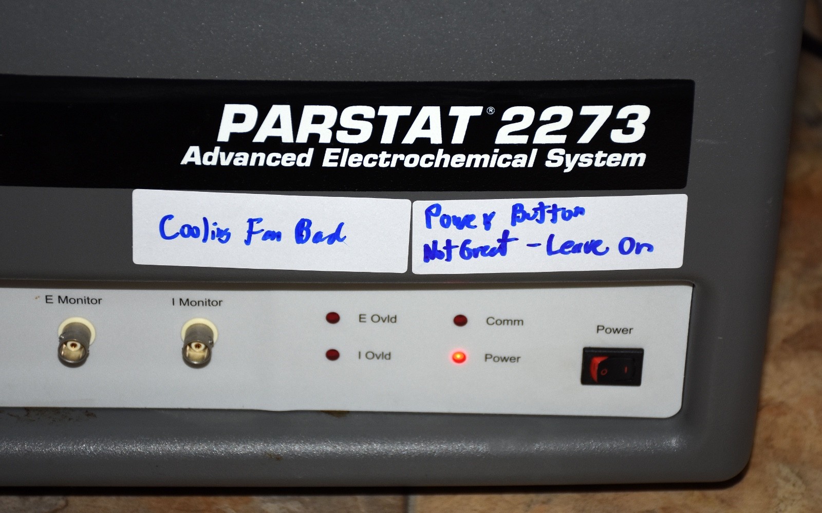 Princeton Applied Research PARSTAT 2273 Electrochemical System Potentiostat